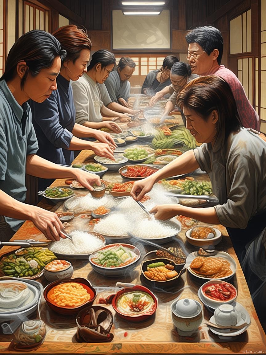 日本民众分食米饭精确到克的饮食文化探究
